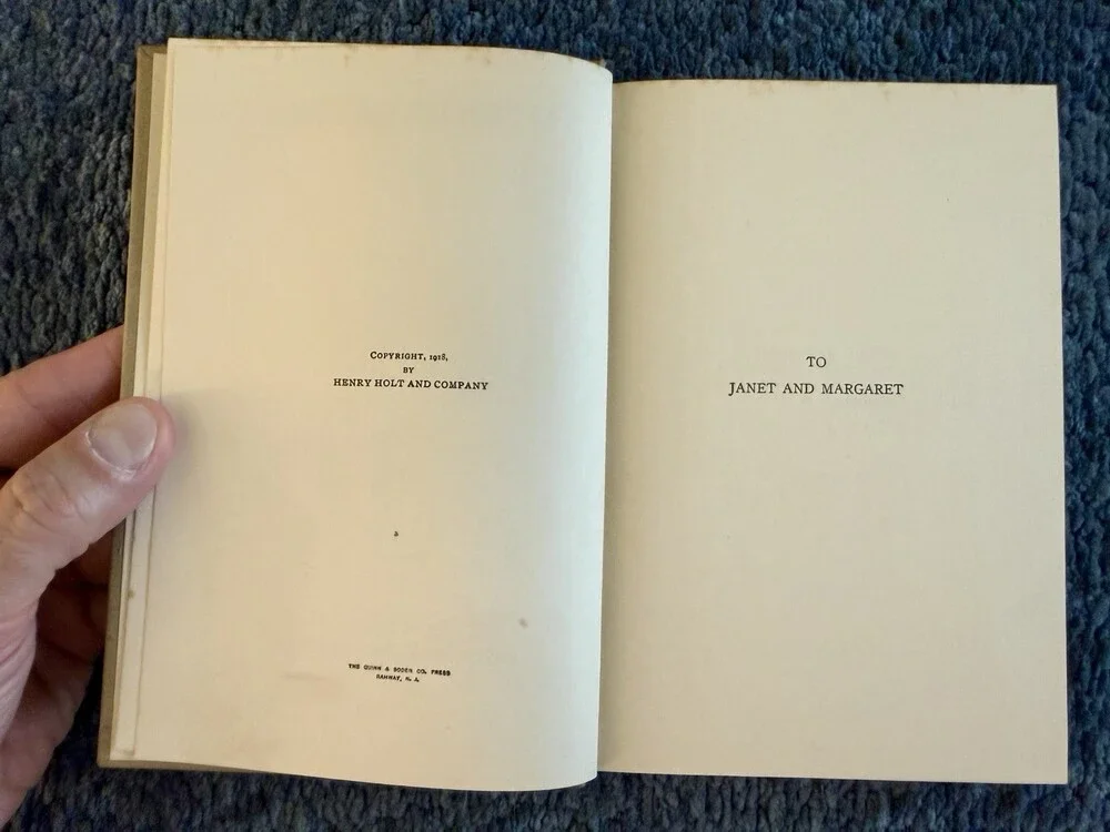 Cornhuskers Carl Sandburg 1918 Henry Holt Poetry Book No Dust Jacket